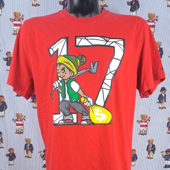Truckfit money bags LiL Wayne red & white graphic skater hip hop rap 2XL t-shirt - Picture 1 of 5